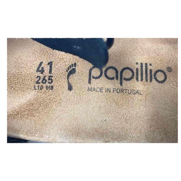 EUC Papillio by Birkenstock Mary Wedge Sandal - Leather 10 - Picture 6 of 7